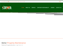 Tablet Screenshot of piedmontpropertyservices.com